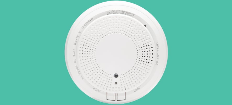 Hoover ADT carbon monoxide detector