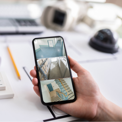 Hoover security camera feed on cell phone